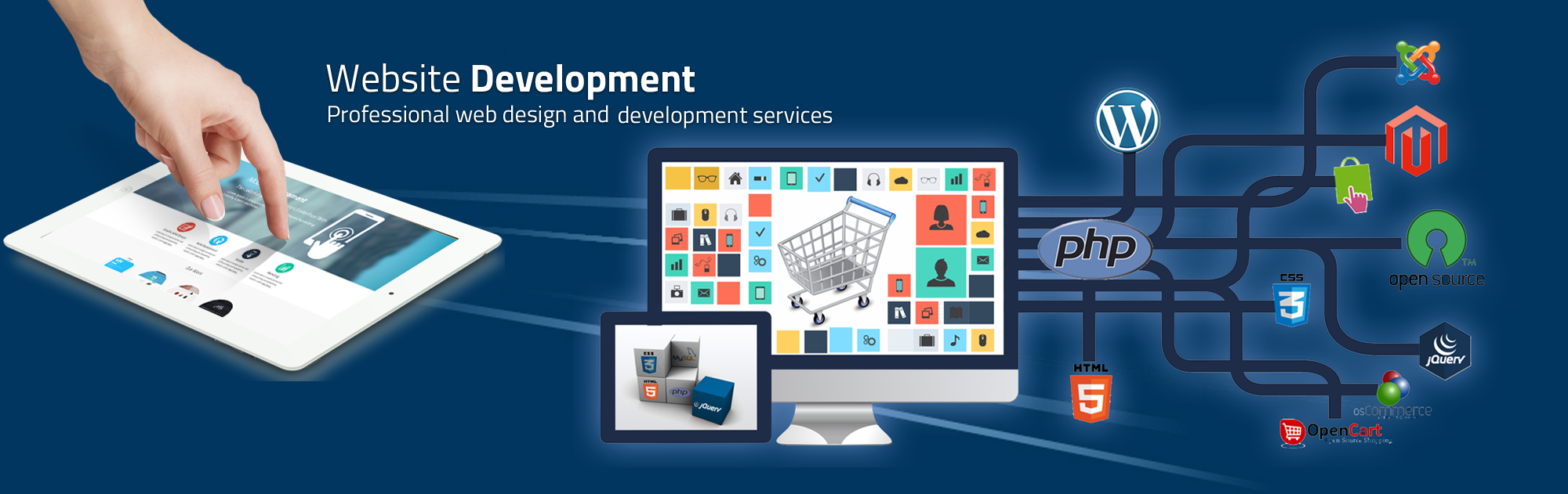 Brooklyn Bridge html content slider 